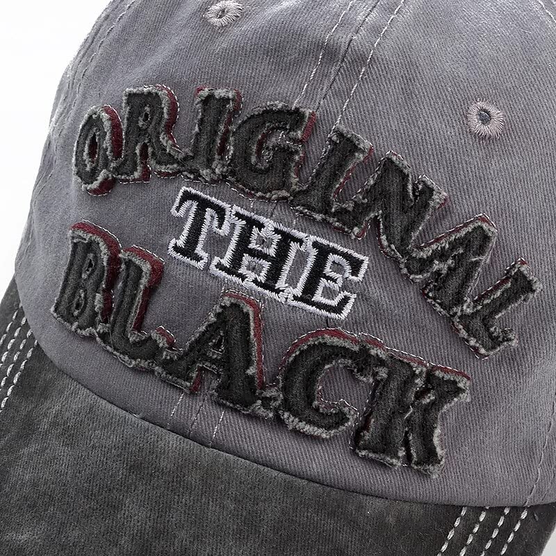 Image of Baseball Denim Adjustable Cap Sports Summer Outdoor Activities Cap for Men and Women
