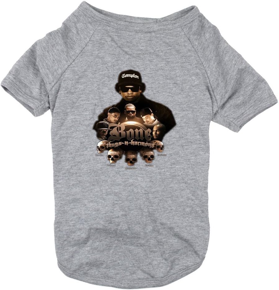 HUAJING Bone Thugs-N-Harmony Pet Dog Costumes Clothing T shirts
