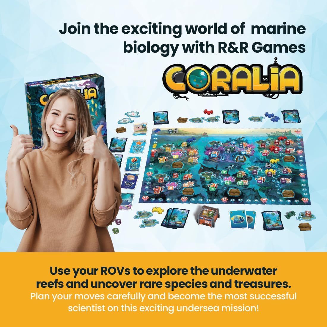 R&R Games Coralia Strategy Game