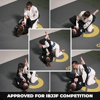 Gold BJJ Foundation Women's Gi - Jiu Jitsu Gi for Women - IBJJF Competition Legal Womens BJJ Gi
