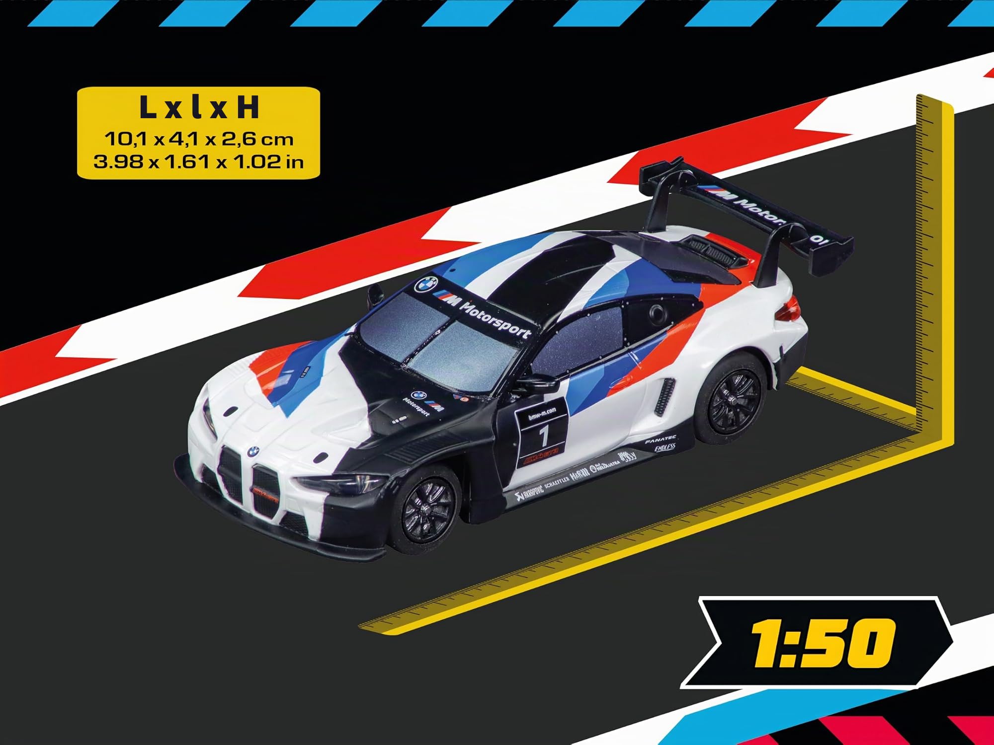 Carrera Hybride BMW M4 GT3 BMW M Motorsport, n° 1