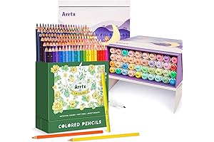ArtRx Colored Pencils: 126-Piece Set of Premium Dual-Tip Markers for Artists of All Levels