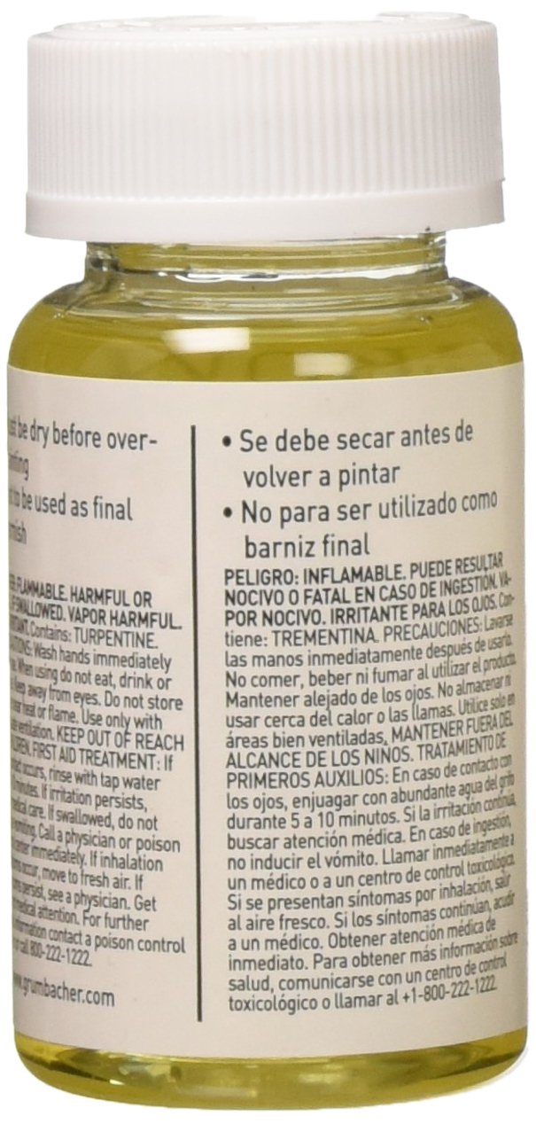 Grumbacher Retouch Varnish Medium for Oil Paintings, #5632, 2.5 Fl Oz (Pack of 1) - Image 2