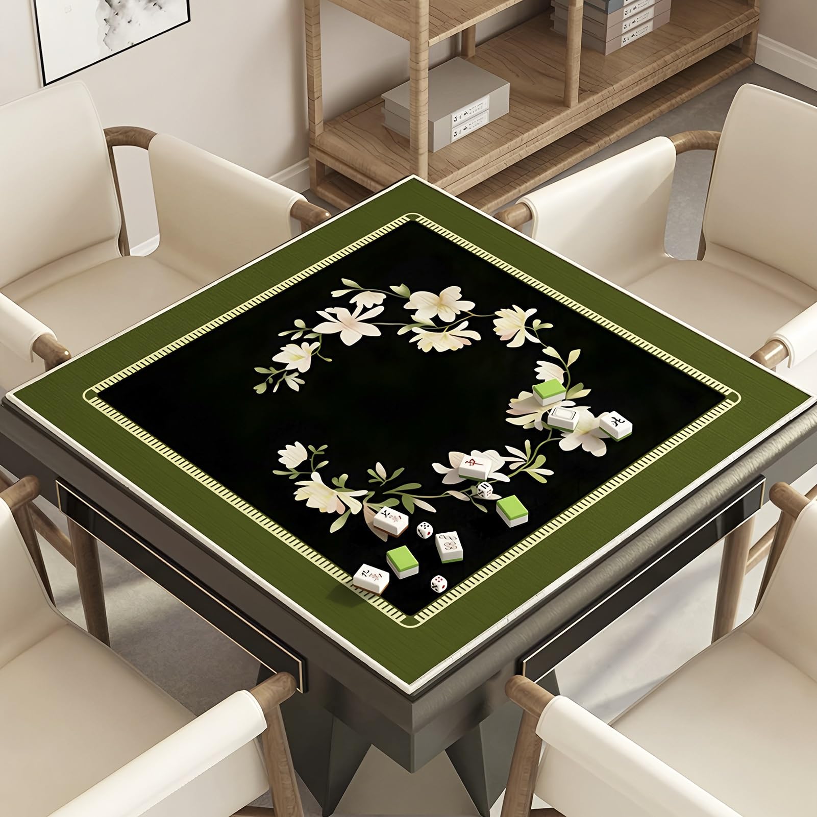 Tapis de Poker, Carré Silencieux et réduction du Bruit(95cm/37.4in)