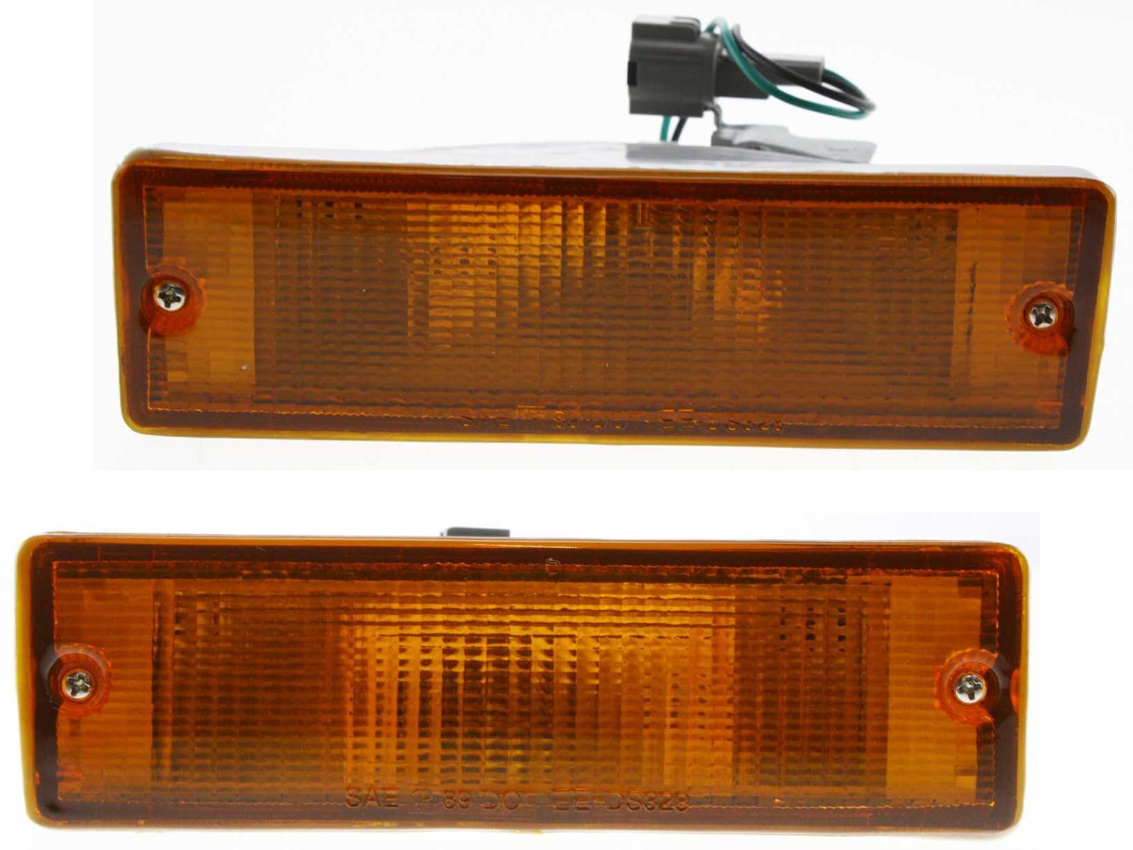 Garage-Pro Turn Signal Light SET Compatible with Nissan Pathfinder 1988-1995, D21 1988-1994, Pickup 1995-1997 Front, Driver and Passenger Side, With bulb(s), Standard Duty