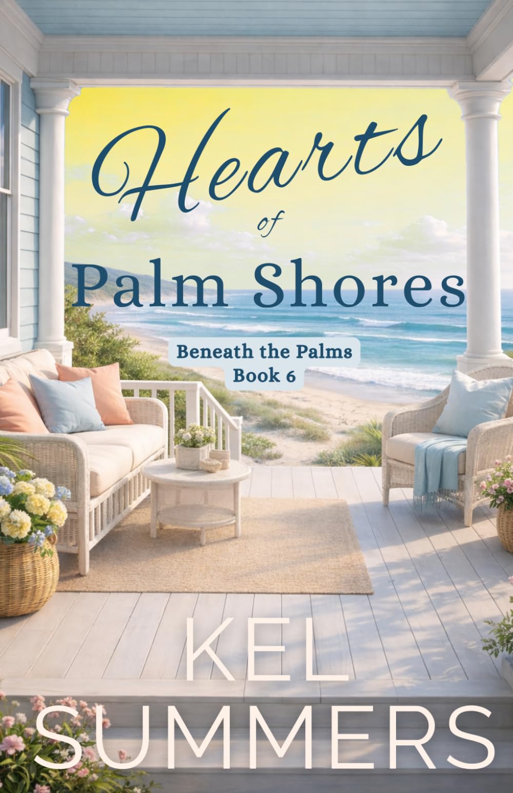 Hearts of Palm Shores-Book 6: An Inspirational, Women's Fiction, Sweet, Beach Romance of Second Chances and New Beginnings (Beneath the Palms)