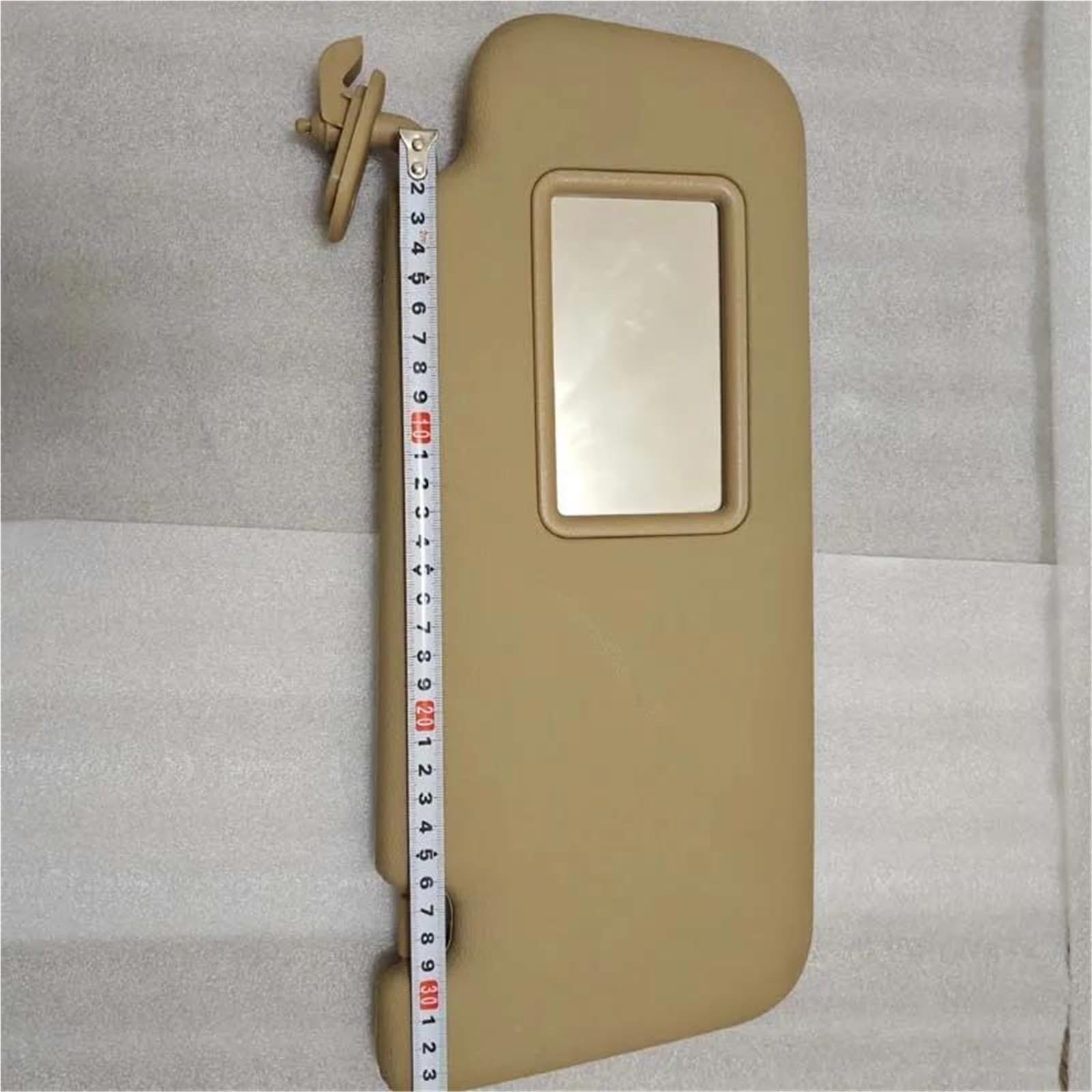 Auto Zubehör Mit Einem Make-up Spiegel Sonnenblende Gürtel Make-up Spiegel Sonnenschutz Für Kia Für Forte Fahranpassung(Beige Right)