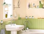 Der Rose 9Pcs Artificial Plants Small Fake Succulent Plants in Pots for Bathroom Office Desk Shelf Decor