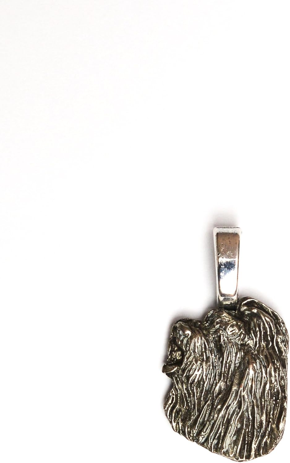 Art-Dog Collection Dog Pendant – Dog Breeds Jewelry - Handmade Dog Necklace with ZnAl Base and Silver Coating – Silver Dog Necklaces for Men and Women – Bobtail