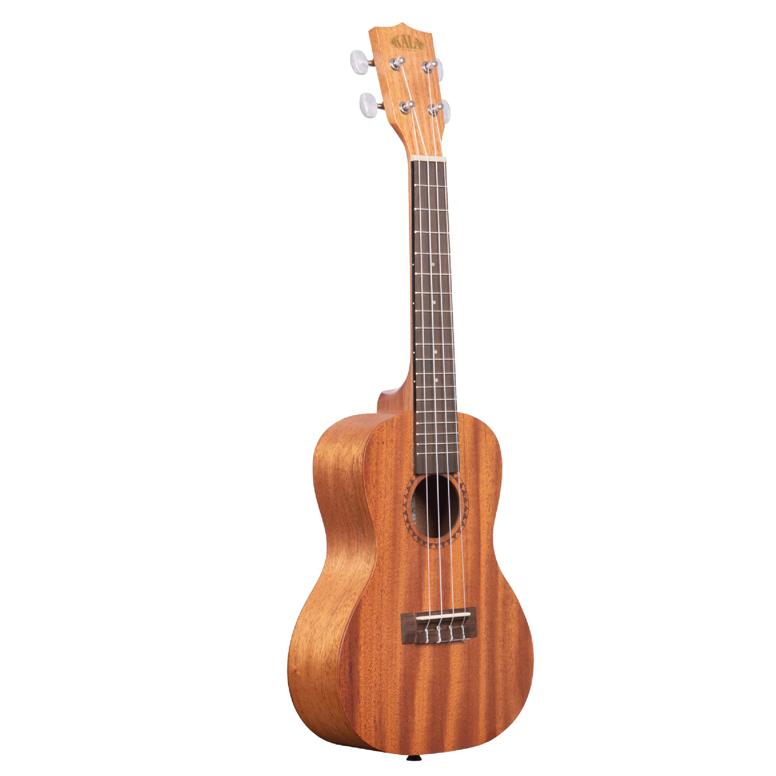 Kala KA-15 Series Satin Mahogany Ukulele, with Rosewood Fingerboard, 4 Aquila Super Nylgut Strings, for All Ages and Skill Levels, 24 Inches, Concert Ukulele