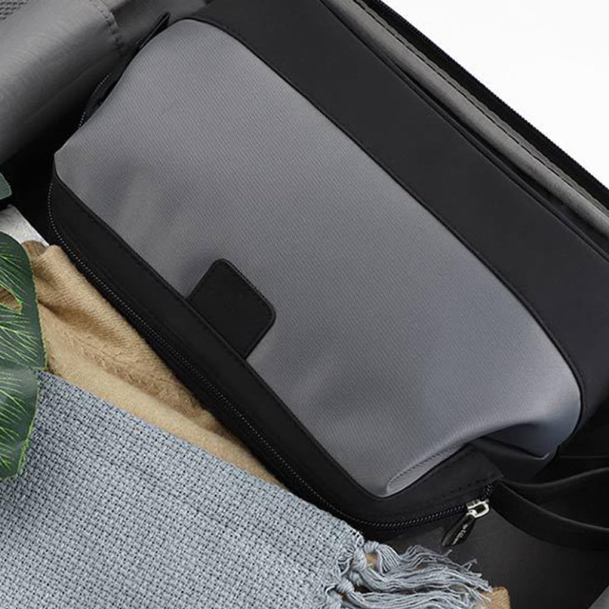 VALICLUD Neceser para Hombre Bolsa De Aseo Práctica y Portátil Neceser De Maquillaje Cremallera para Viajes y Fabricada Material Resistente Al Agua