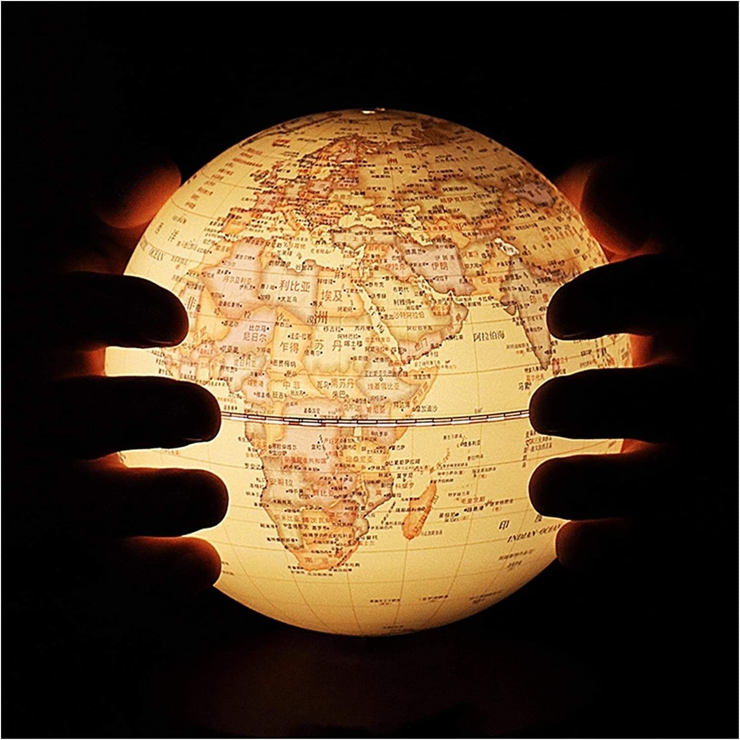 Music Box Globe Music Box ricaricabile Touch Light Music Box Satellite Music Box per Natale regalo di compleanno