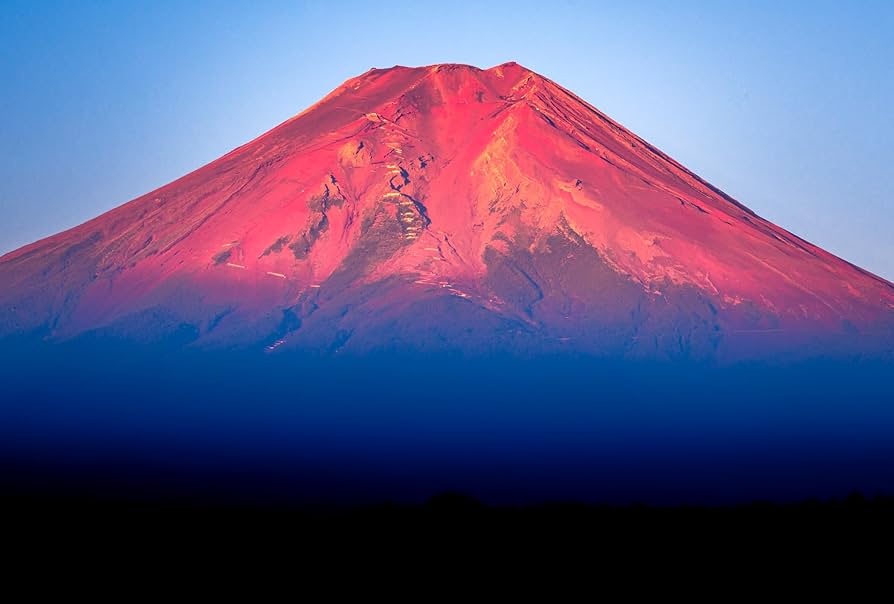 Baccaratさま専用彩りは鮮やかにマット紙の優しい○桜色富士山がん