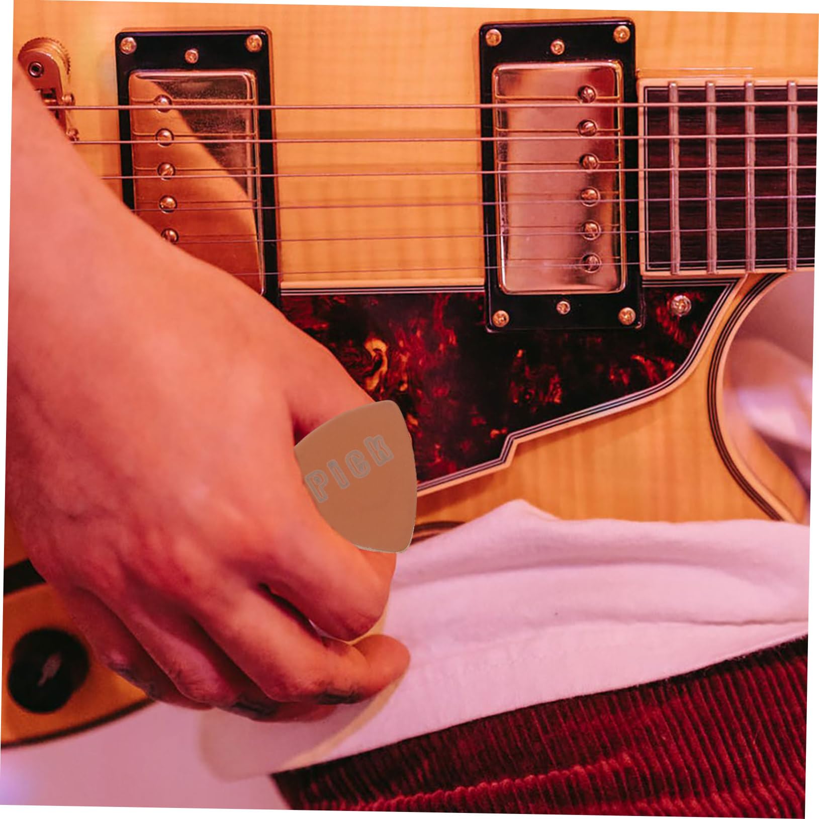 TOYANDONA 40pezzi Plettri Per Chitarra Accessori Per Chitarra Acustica e Elettrica Pratici e Resistenti Per Performance e Pratica