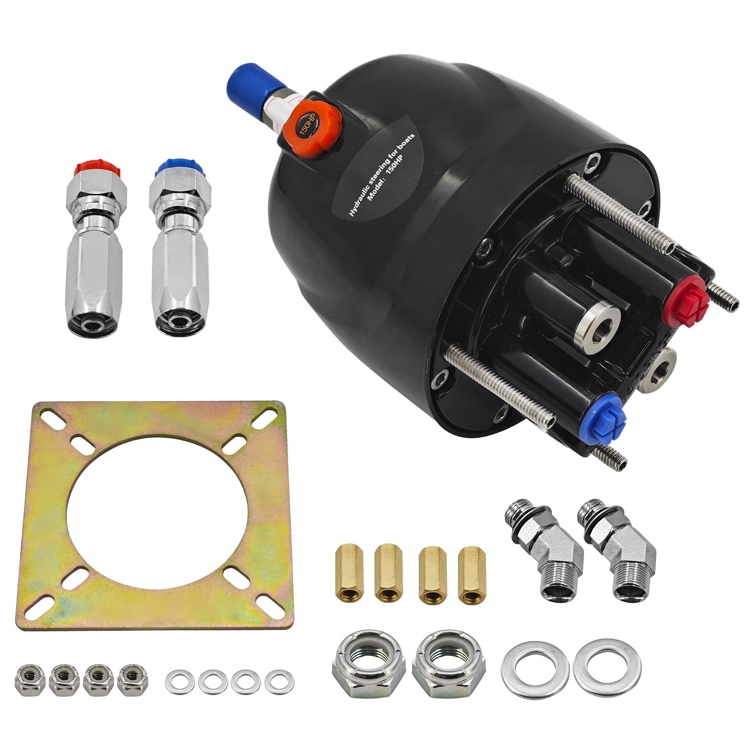 Photo 1 of Looklardy HH5269-3 Outboard Hydraulic Helm Pump Compatible with Seastar 150HP 1.4 Marine Helm Steering Pump