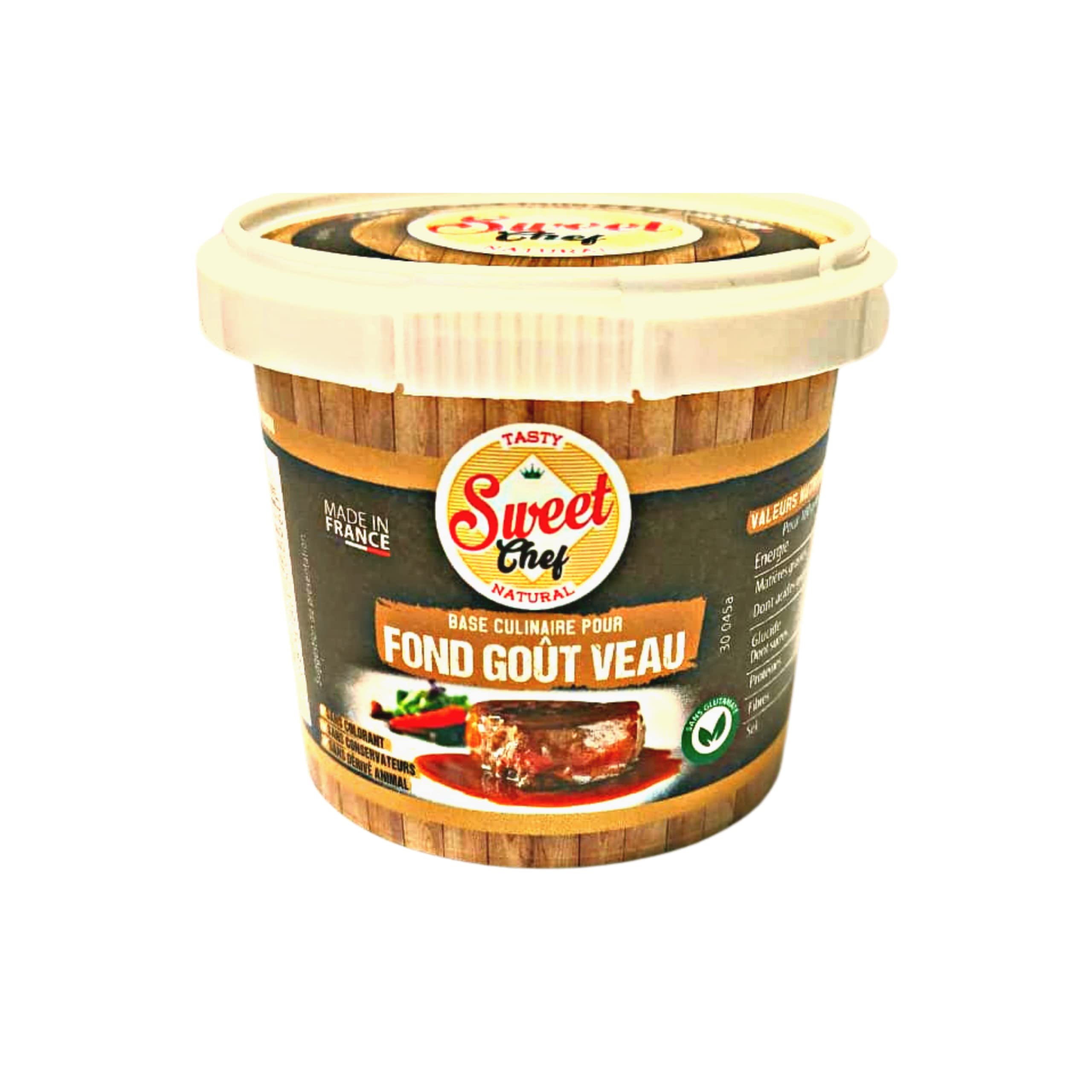 FOND VEAU HALAL POUR SAUCES ET CUISSON (FOND GOÛT VEAU)