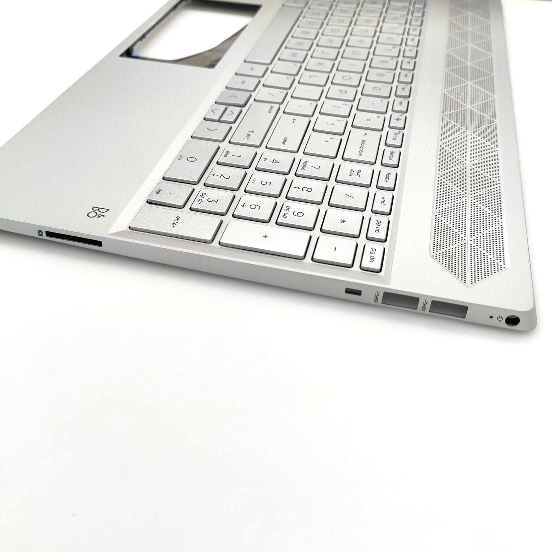 Jxjslp Replacement Upper Case Palmrest Top Cover Backlit Keyboard