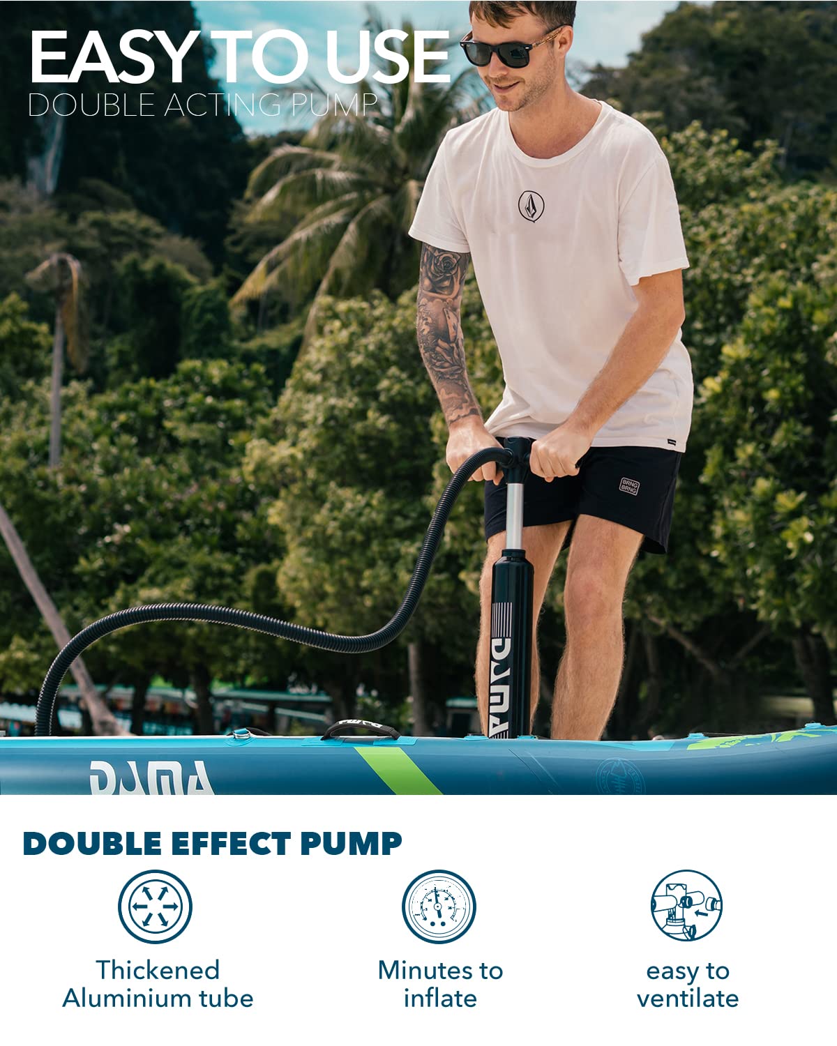 Amazon | DAMA (ダマ) 空気注入式 SUP 35 ワイドスタンドアップ