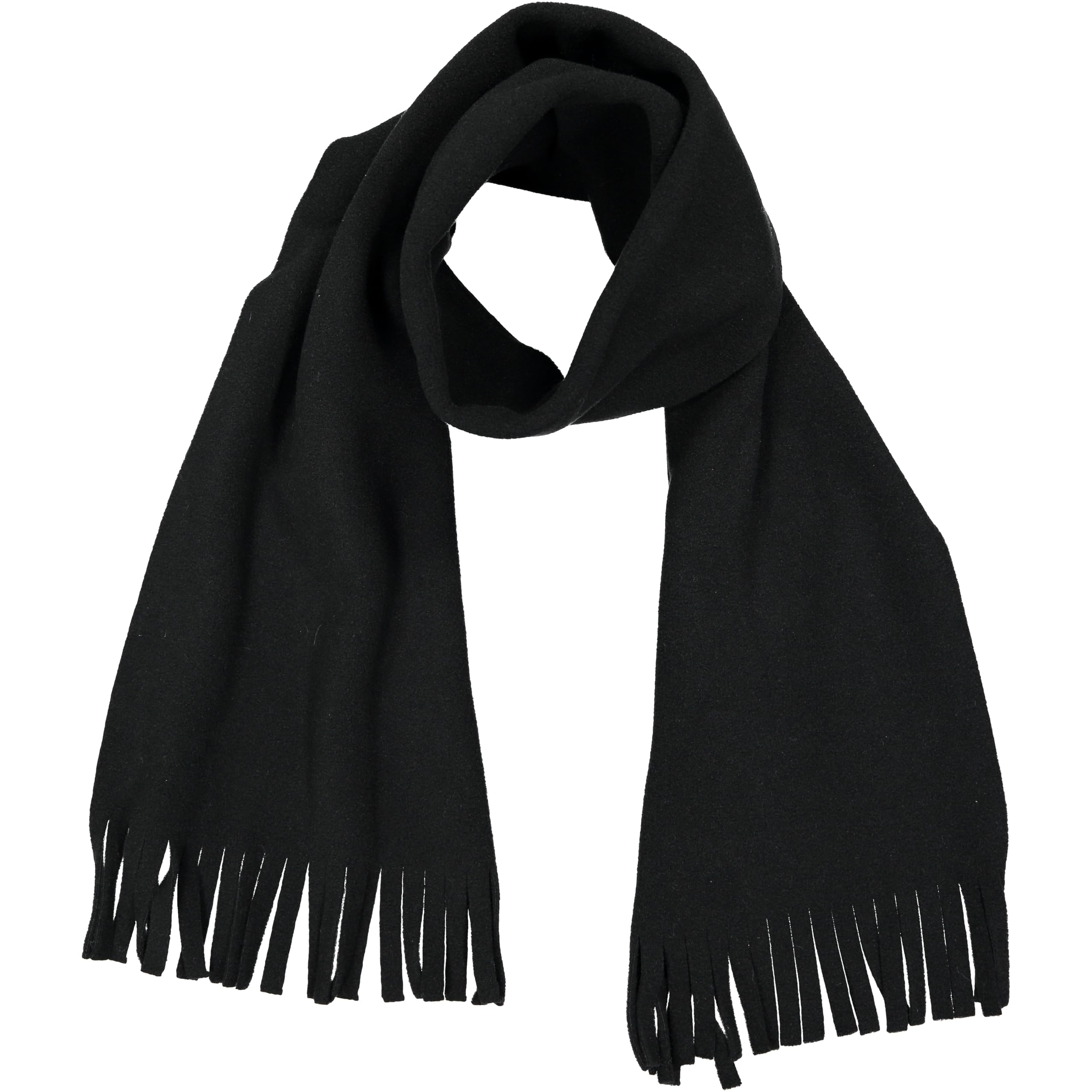 CMP - Unisex Fleece Scarf 23x150 Cm, Black, U