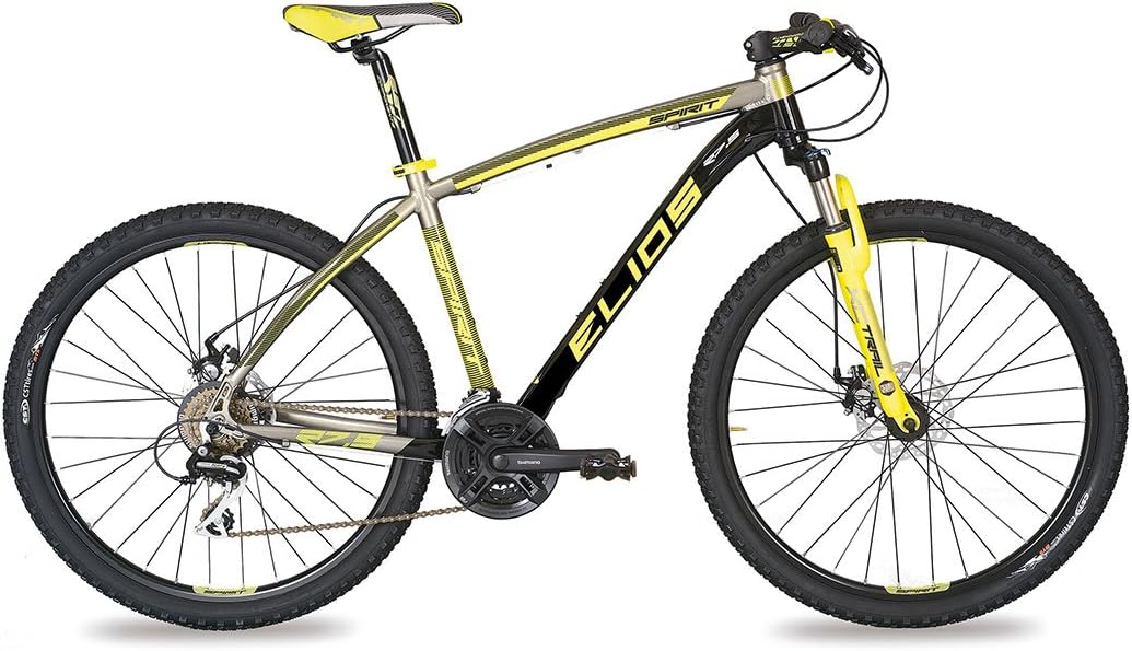 Bici ELIOS SPIRIT 292 21V Antracite/Nero Taglia 48 : Amazon.it: Sport e  tempo libero
