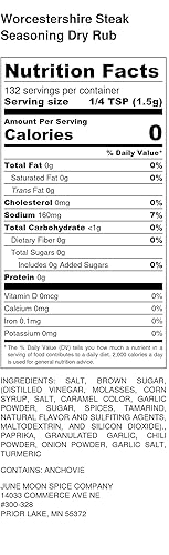 Premium | Paquete de 6 variedades de condimento para filetes | Condimento para carne de Chicago | Condimento canadiense para carne | Condimento
