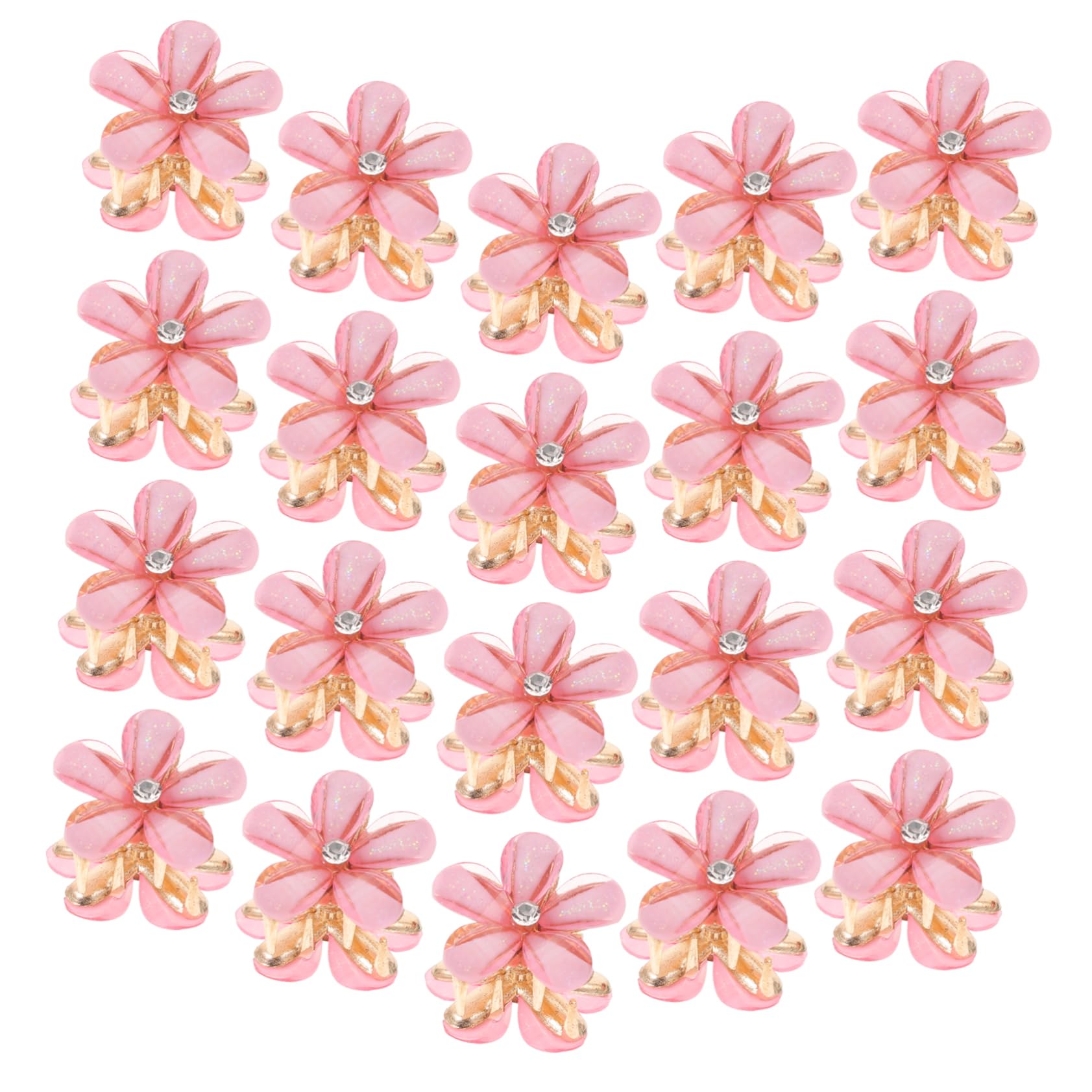 Didiseaon 100pezzi Mini Fermagli Per Clip Per Acconciature Accessori Decorativi Per e Ragazze Design