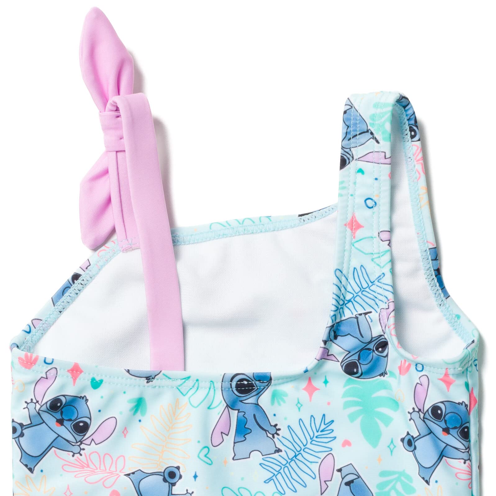 Disney Lilo & Stitch - Traje de baño de una pieza UPF 50+ para recién nacidos a niños grandes (9 meses - 14-16)