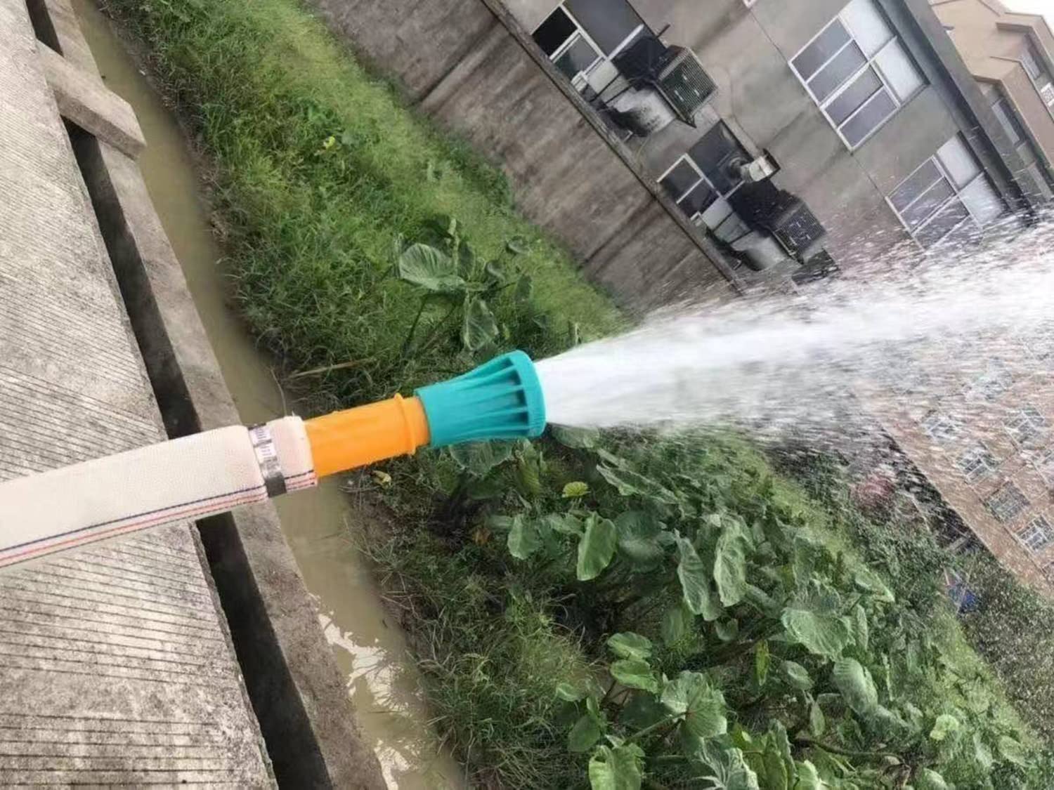 Tubo Flessibile Antincendio Da 1 Pollice - 30m Lay-Flat Con Raccordi In Alluminio Per Giardino E Agricoltura - Foto 2