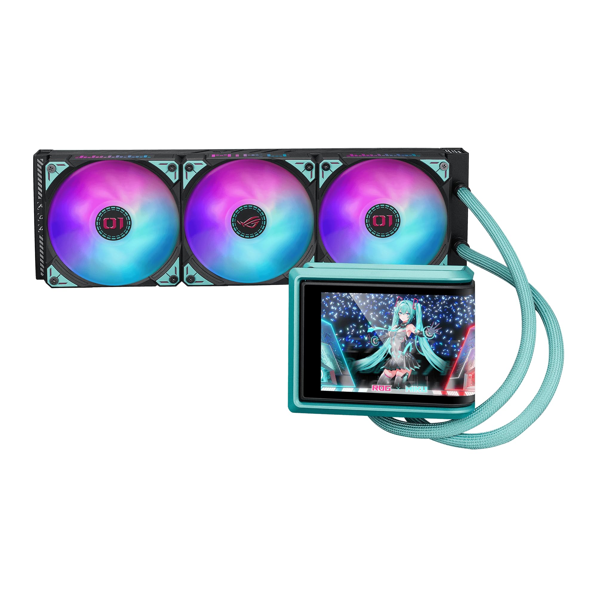 y*a様 Asus ROG RYUO IV 360 MIKU Edition 大 ROG RYUO IV 360 ARGB Hatsune Miku Edition | ROG Ryuo | Gaming CPU