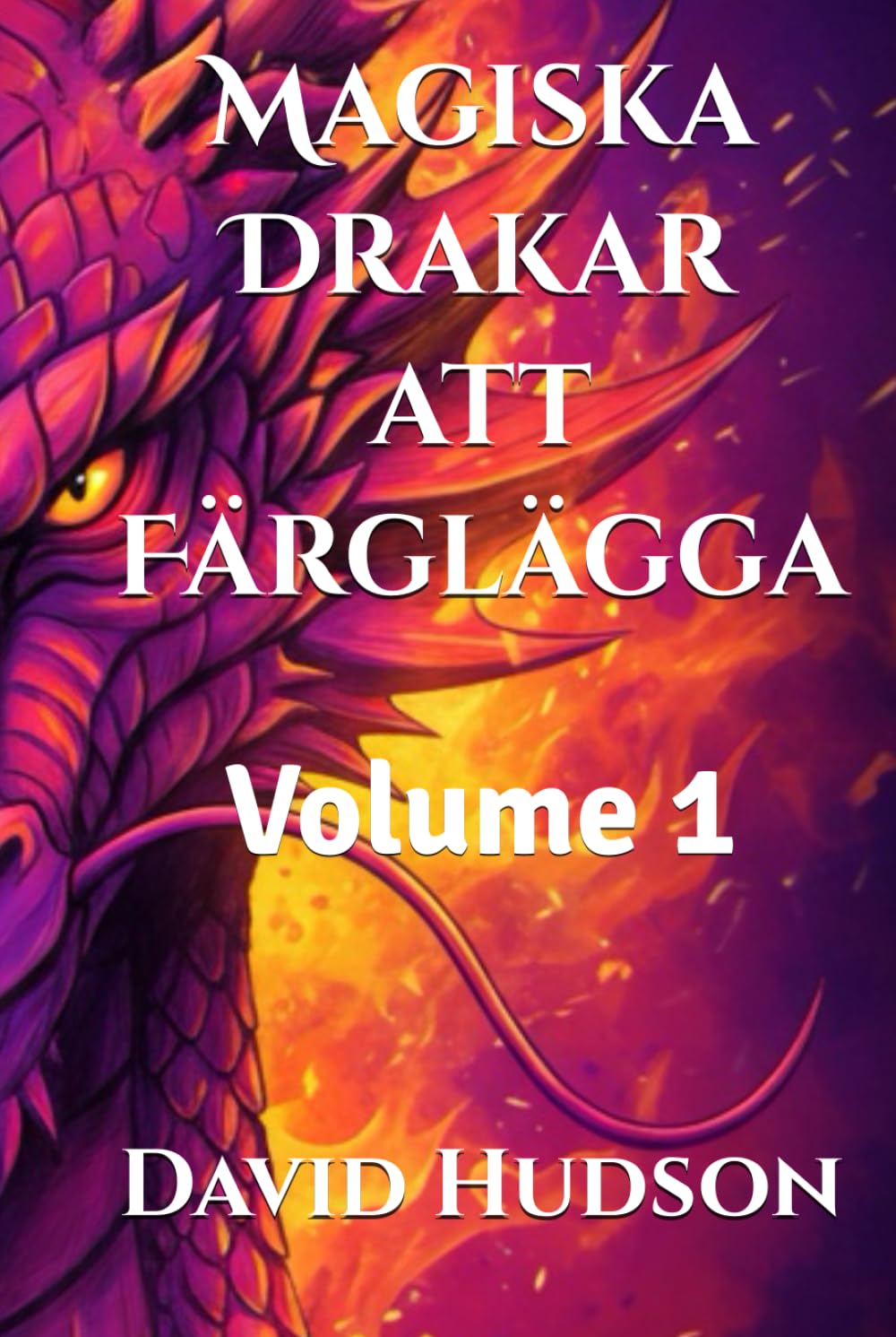 Livre de coloriage dragons magiques volume 1 pour enfants et adultes passionnés