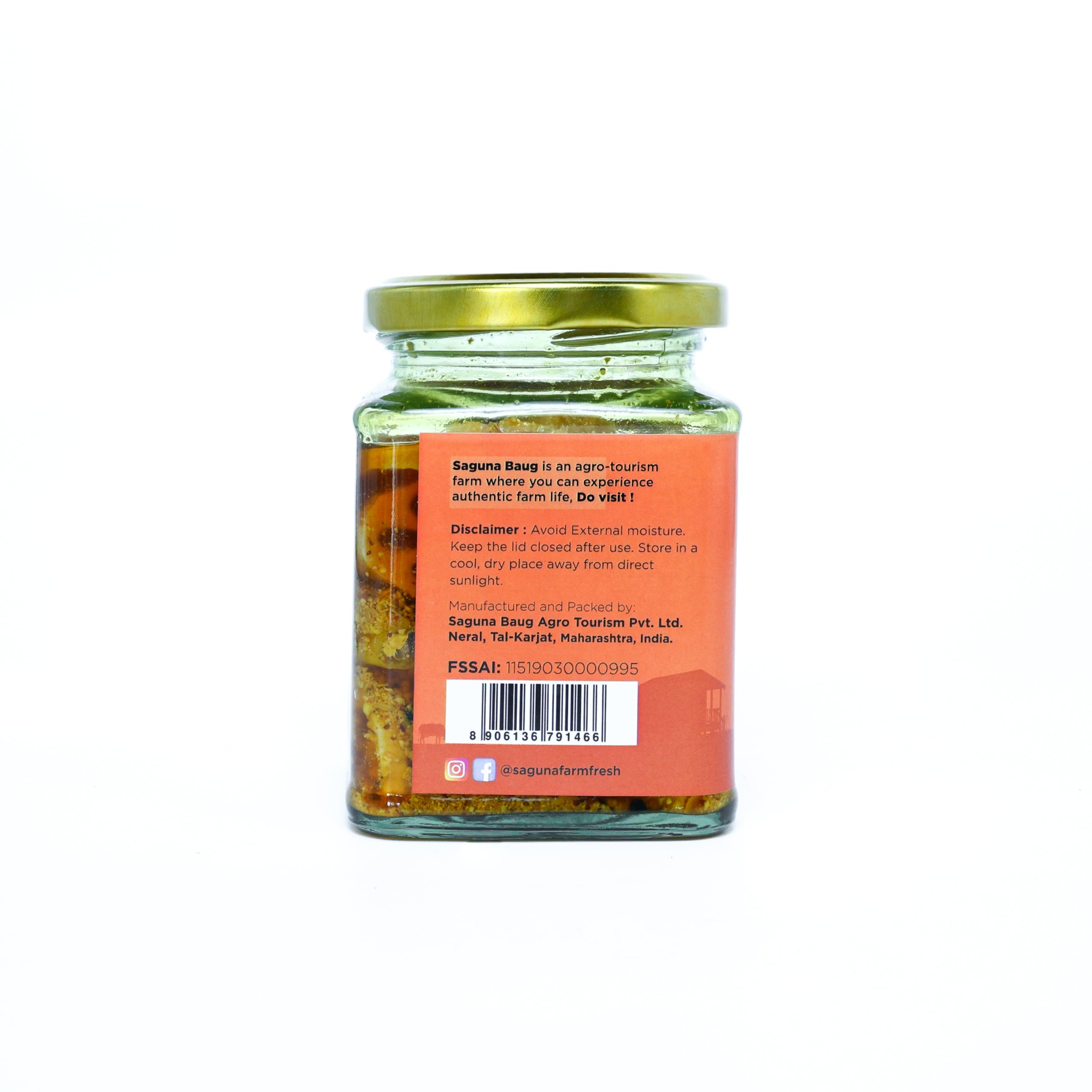 Saguna Baug Lotus Root Pickle - 200 gm 1