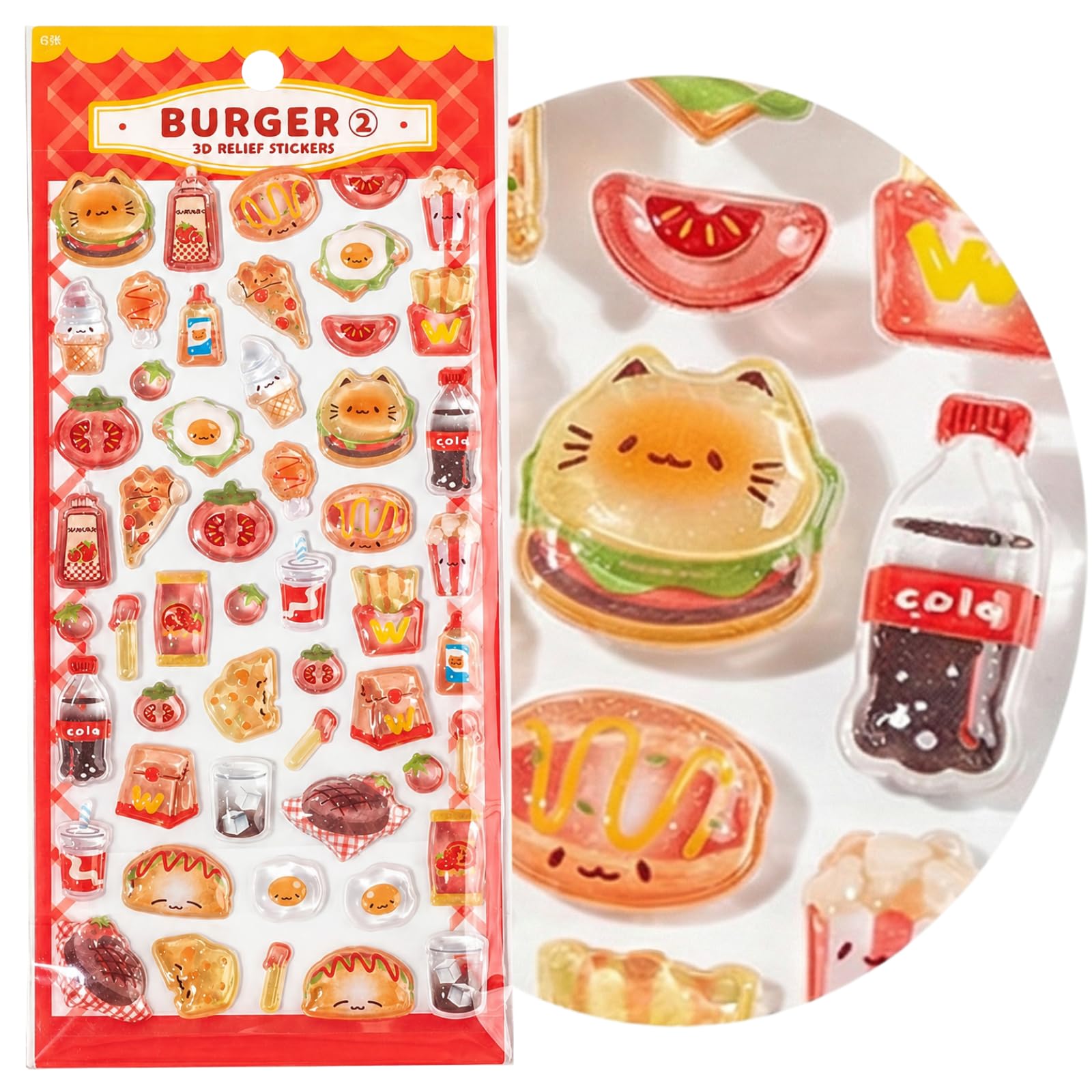 S25 おいしそうな食べ物 ステッカー S25 おいしそうな食べ物 ステッカー S25 おいしそうな食べ物