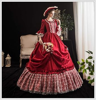Amazon.co.jp: [Reiheikanemochi] 中世 ドレス 宮廷衣装
