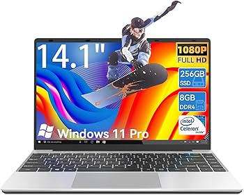 Amazon.co.jp: ノートパソコン薄型Windows11Pro搭載14.1インチラップ