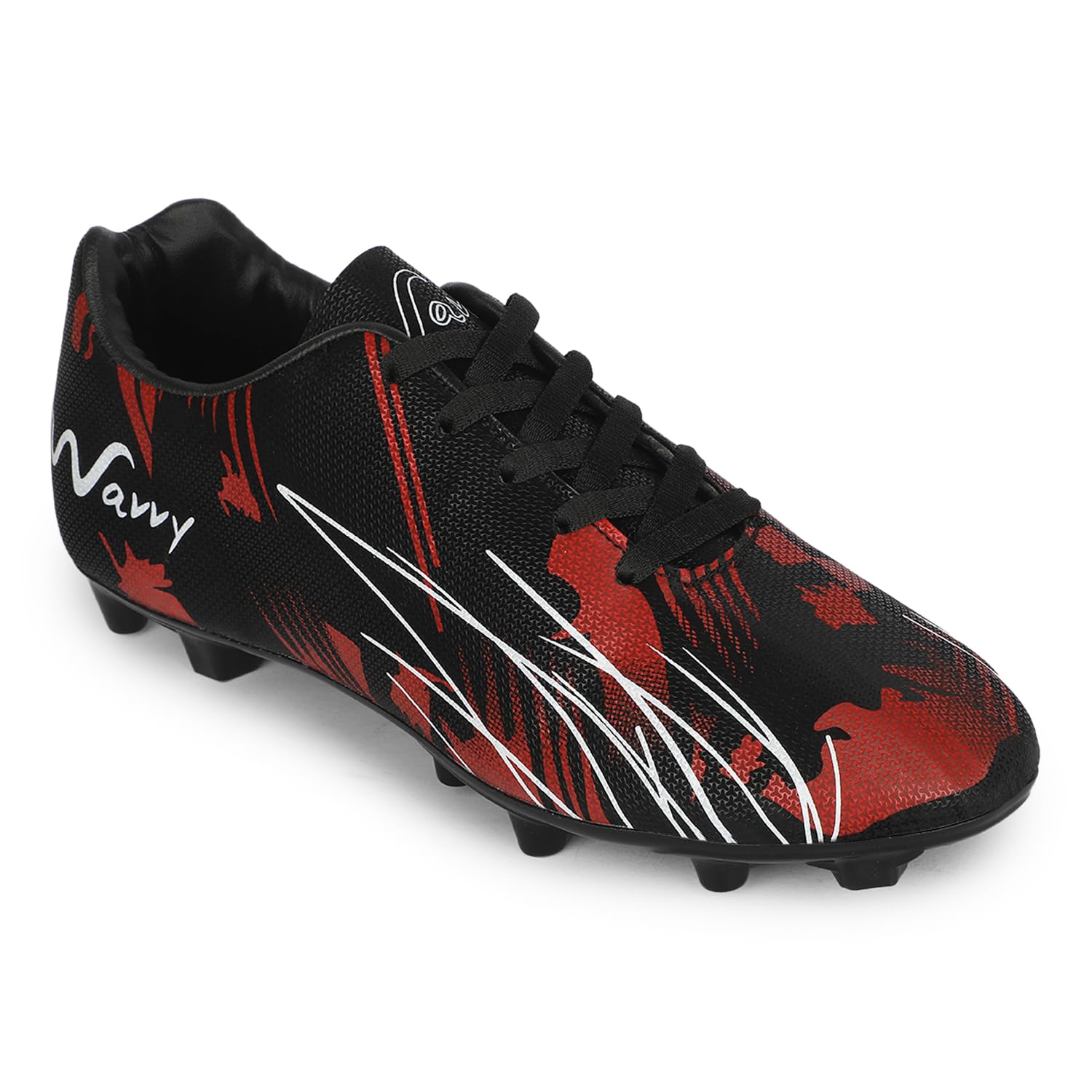 wavvy Lightweight Football Shoes with Synthetic Upper & TPU Sole-picture-47