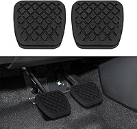 2PCS Non-Slip Rubber Brake Clutch Pedal Pads for Honda Accord Civic Acura CL - OEM 46545-SA5-000 Replacement