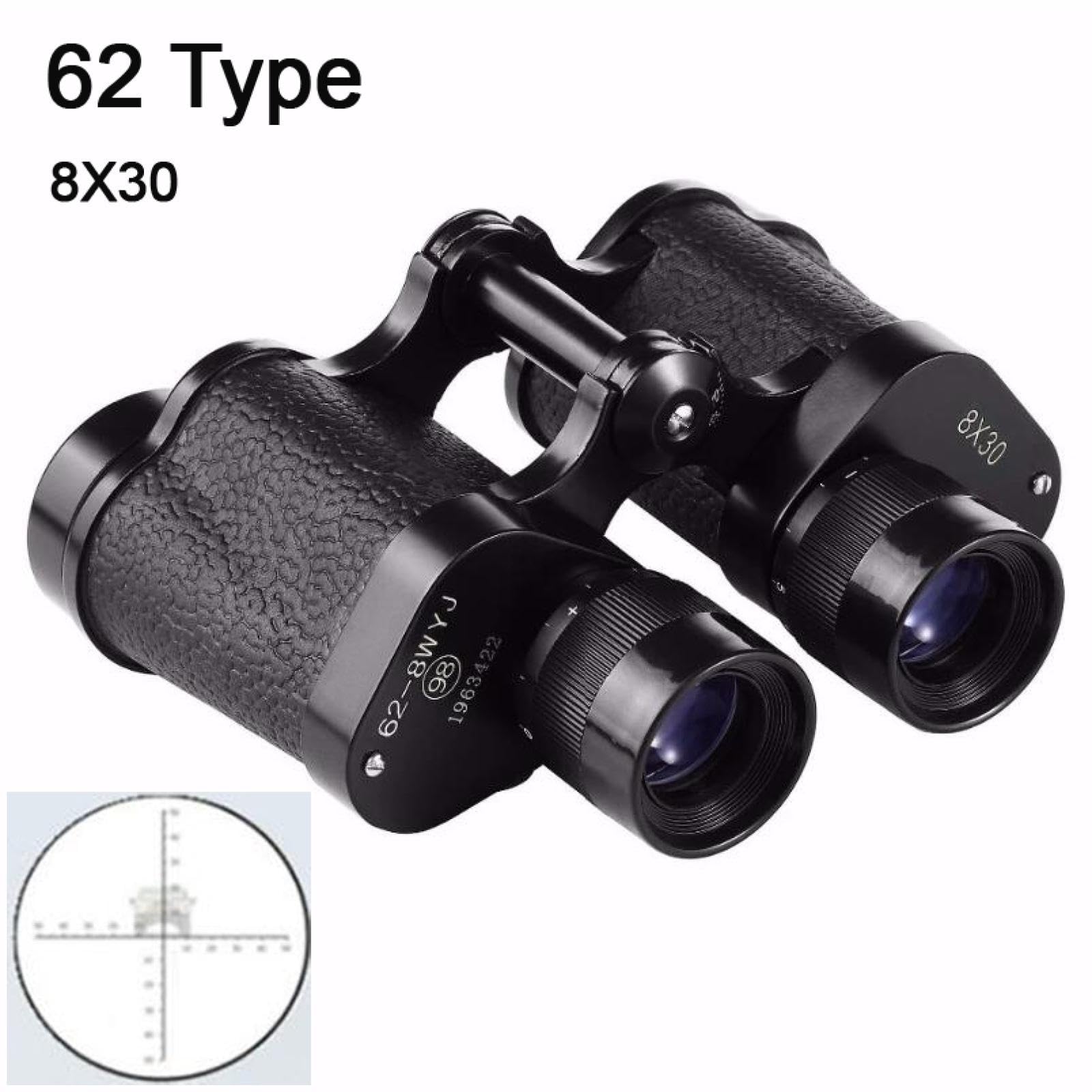 62 Jumelles 8x30 Chasse Télescope Télémètre Laser Distance Mètre HD avec Réticule pour Mesurer Les Sports De Plein Air