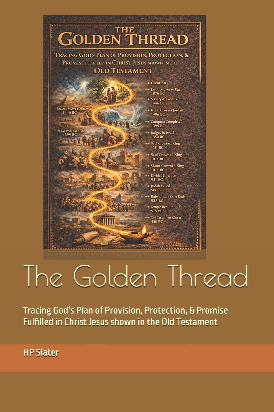 The Golden Thread: Tracing God’s Plan of Provision, Protection, & Promise Fulfilled in Christ Jesus shown in the Old Testament