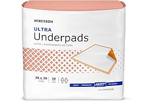 McKesson Ultra Underpads: Ultimate Bedtime Protection and Peace of Mind
