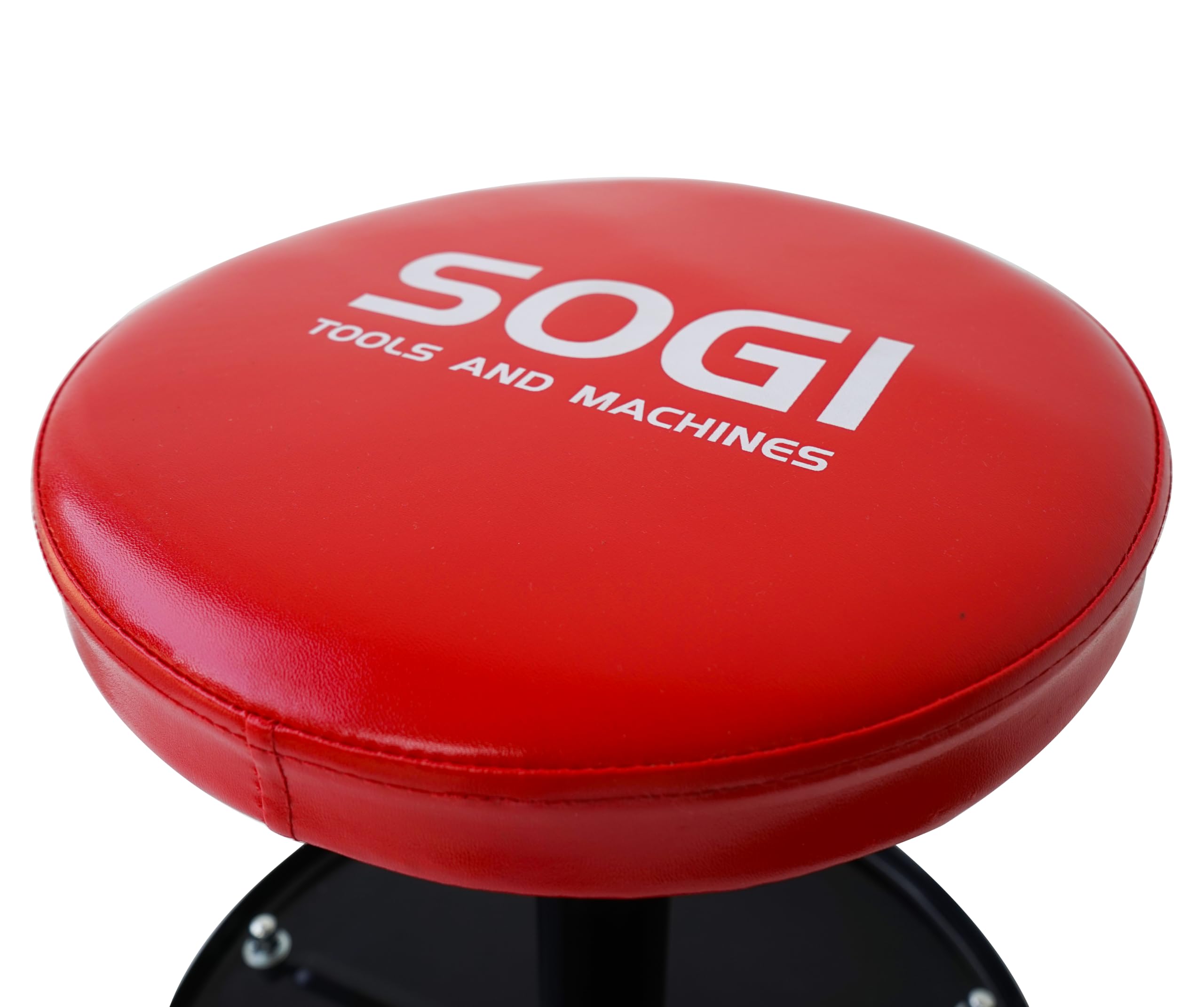 SOGI X4-02 Sgabello officina garage registrabile in altezza girevole con pistone pneumatico