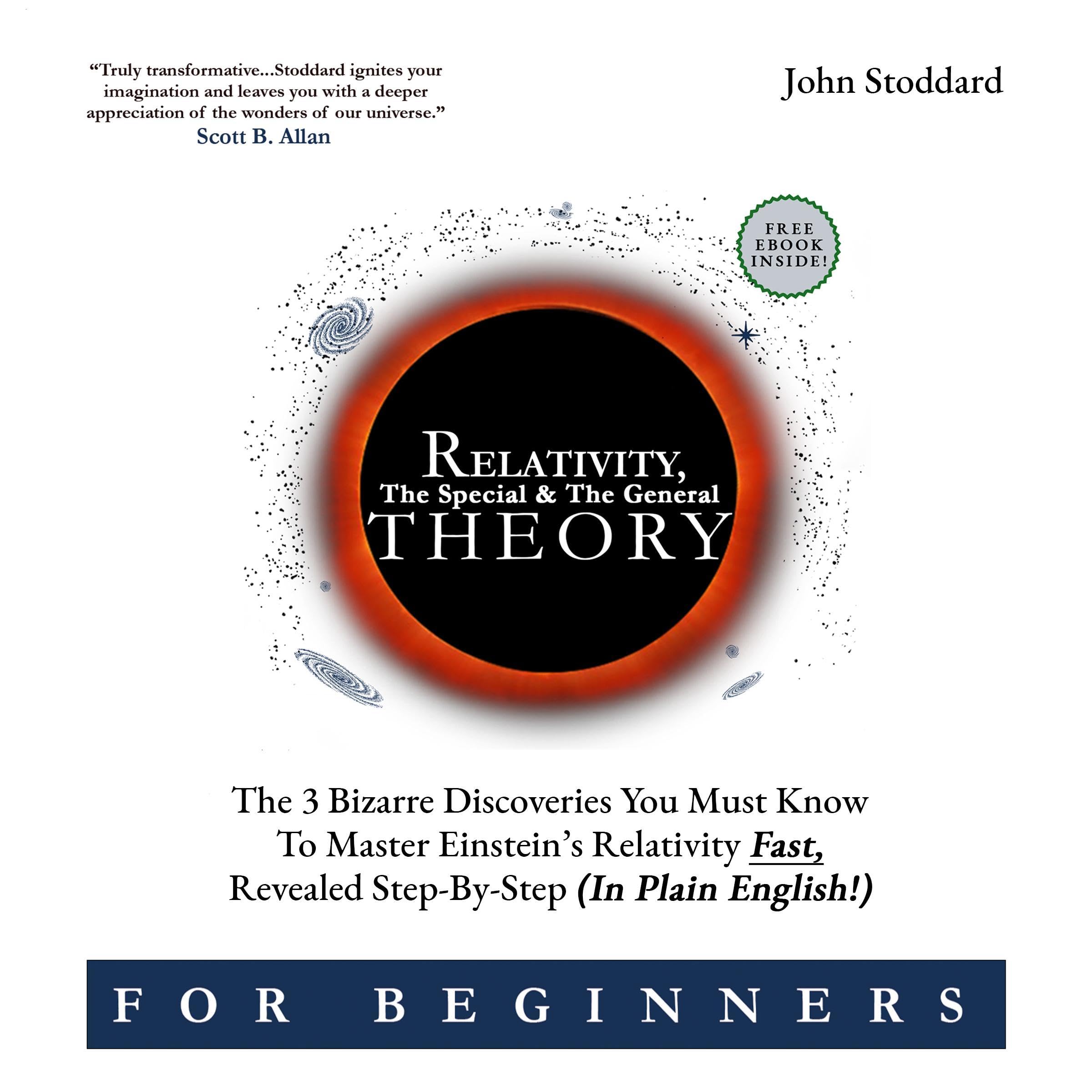 Cover art for Relativity for Beginners, the Special and the General Theory