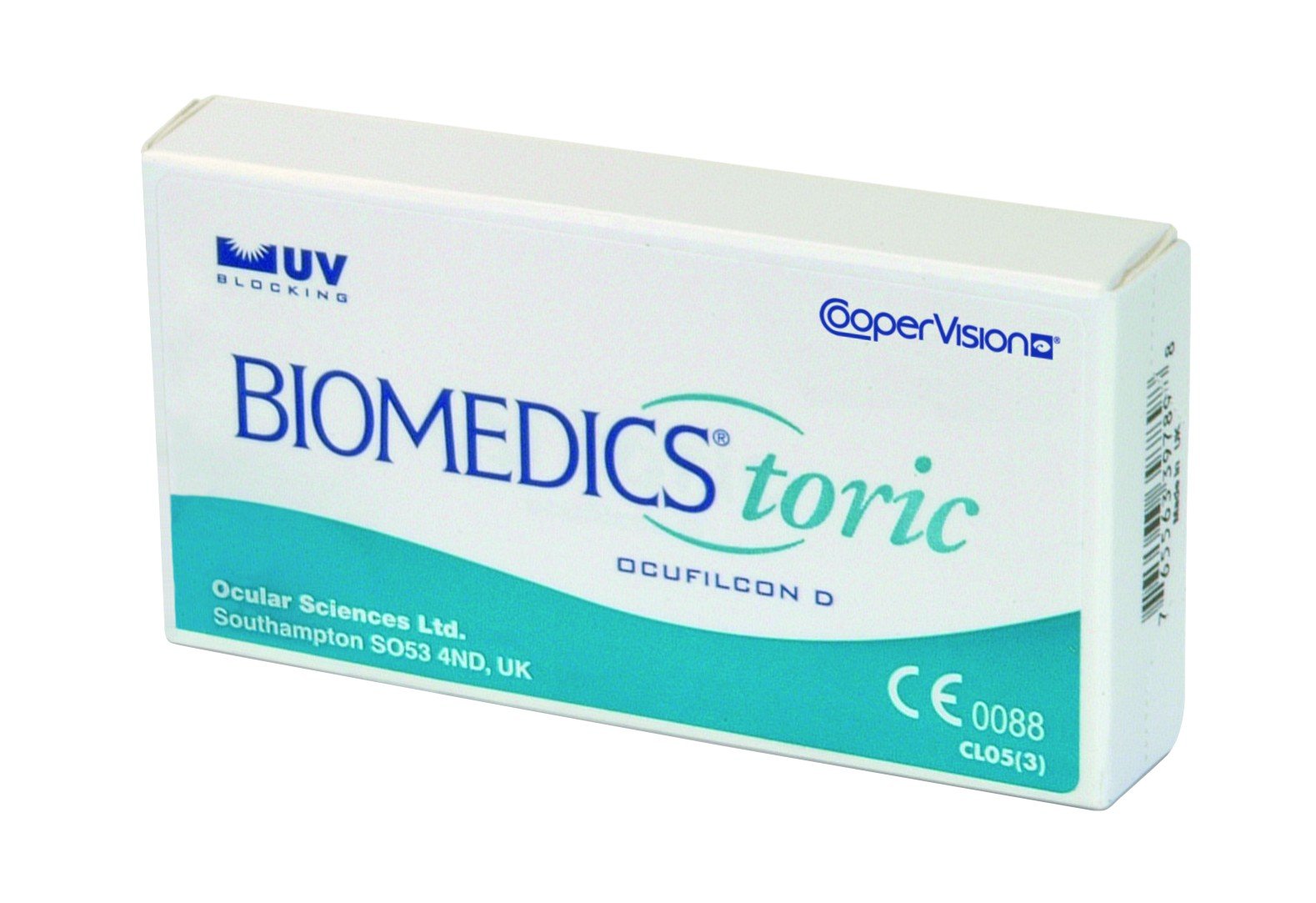 Cooper Vision Biomedics Toric, 6 Stück / BC 8.7 mm / DIA 14.5 / -1,75 Dioptrien