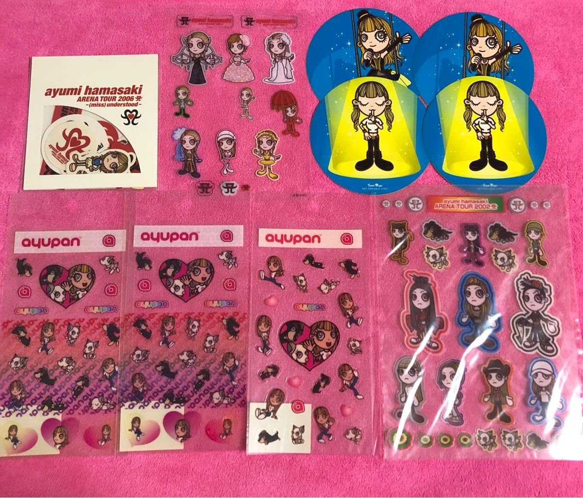 Amazon.co.jp: 浜崎あゆみ ayupan あゆぱん ステッカー シール