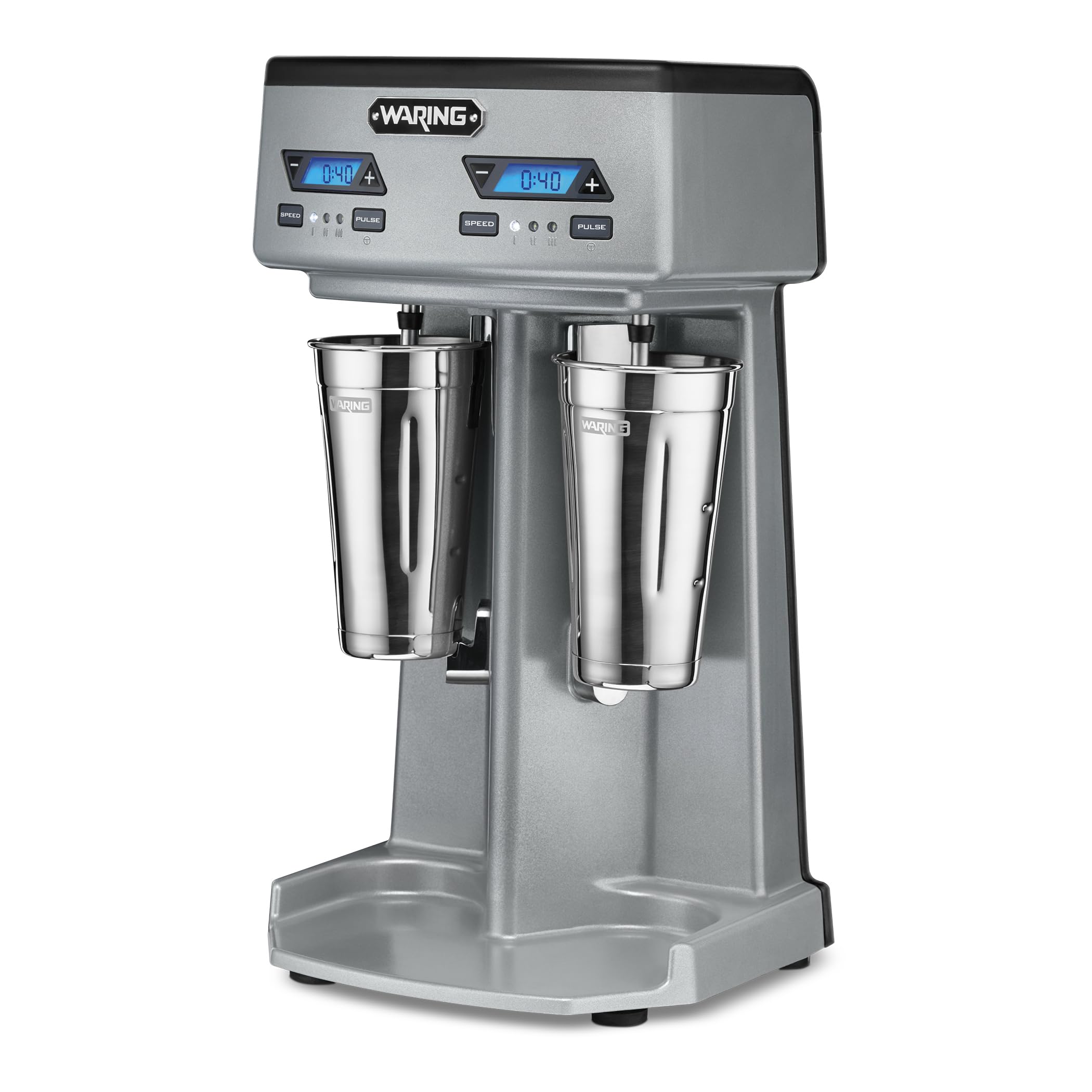 Waring Commercial WDM240TX Heavy-Duty Double Spindle Drink Mixer