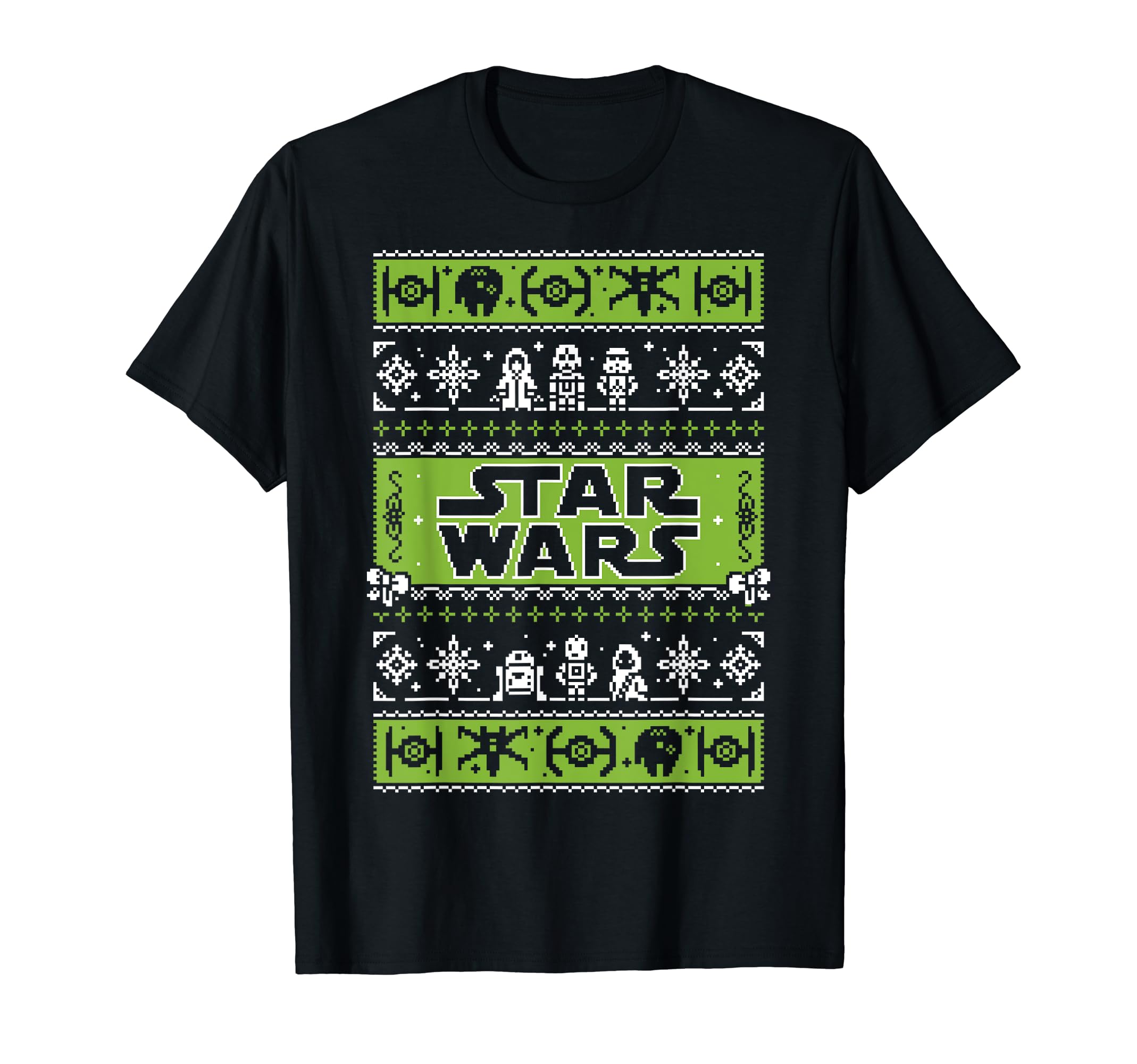 star warsVader Trooper Droid Ugly Christmas Sweater T-Shirt