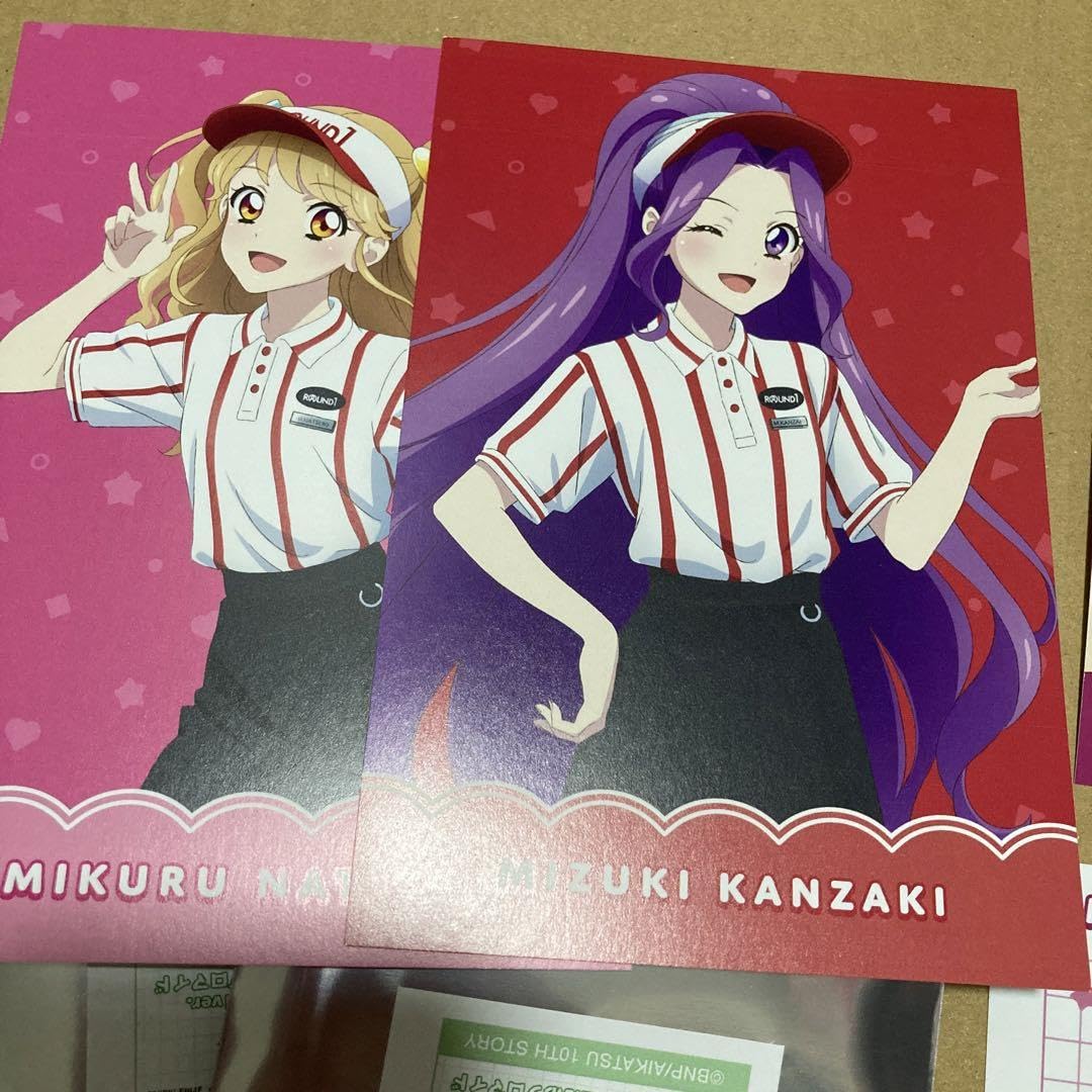 Amazon.co.jp: アイカツ ラウンド1 ROUND1 正方形ブロマイド 18