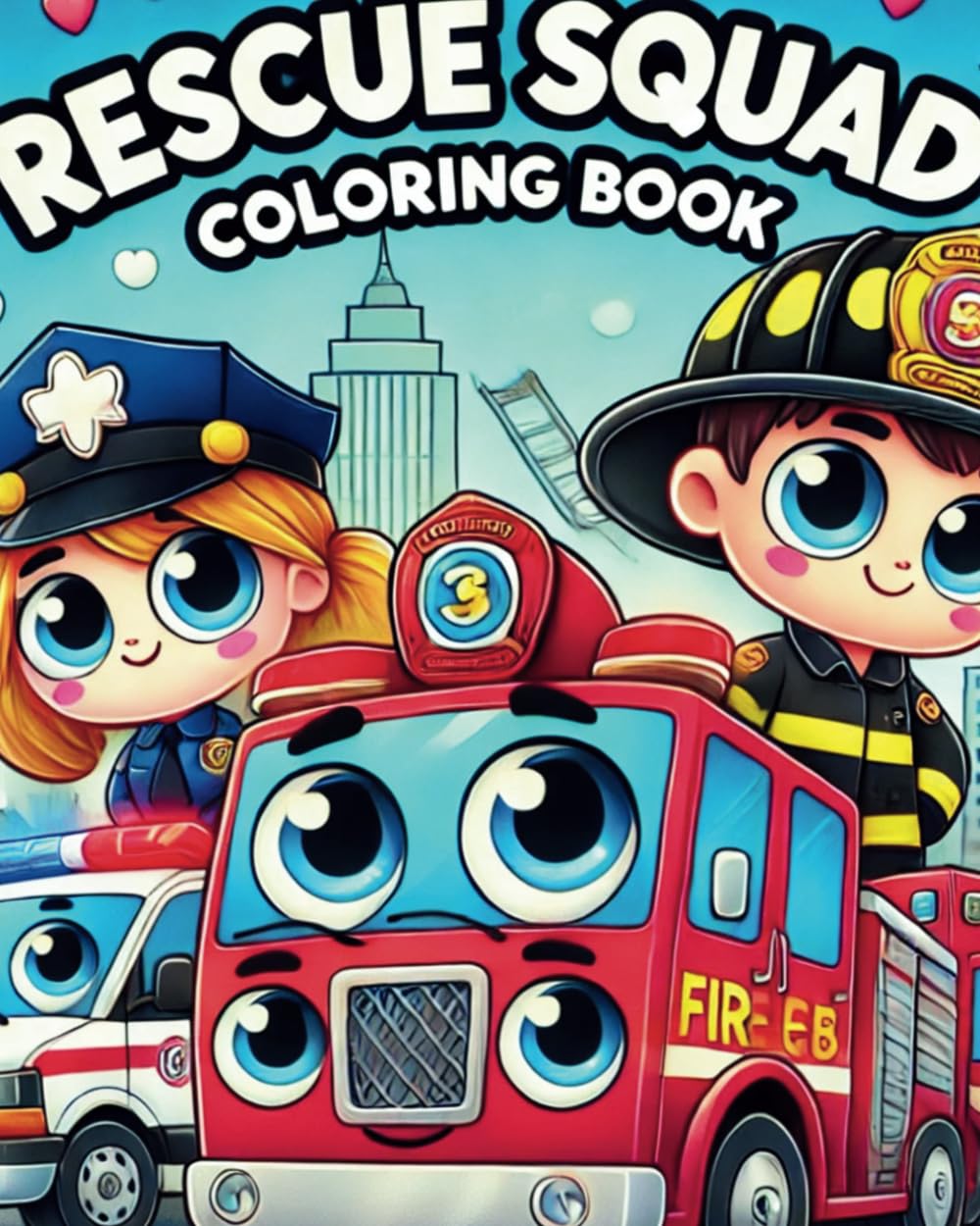Rescue Squad Coloring Book