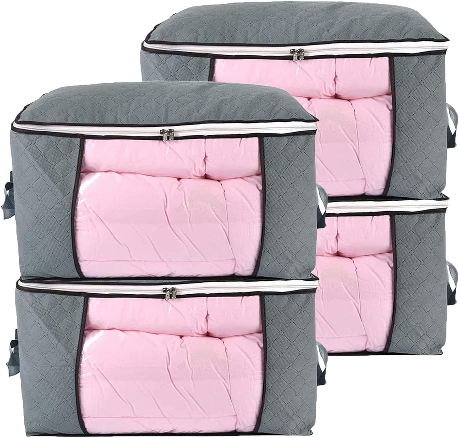 combocube Jumbo Zippered Storage Bag for Closet King