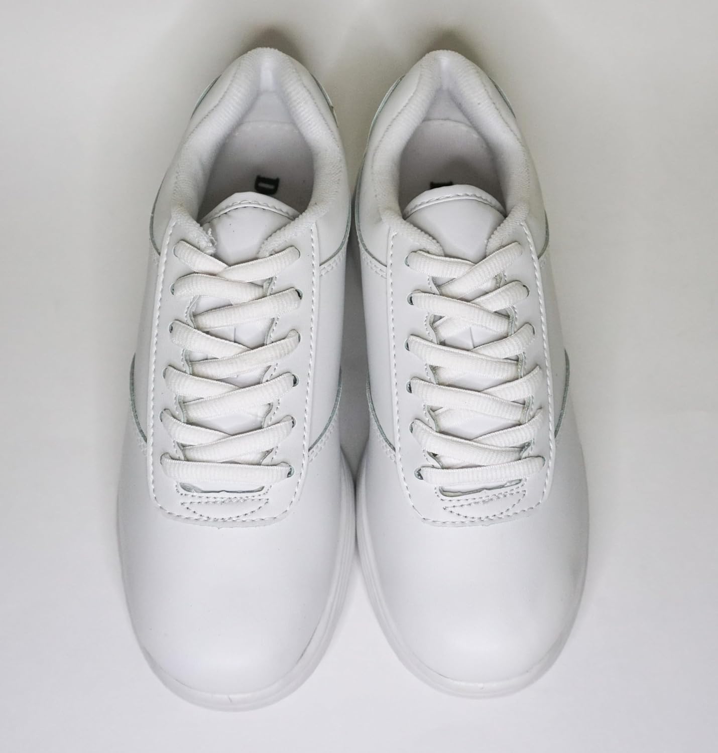 Dinkles Edge Women's Marching Band Shoes, Comfortable, Medium Width, White