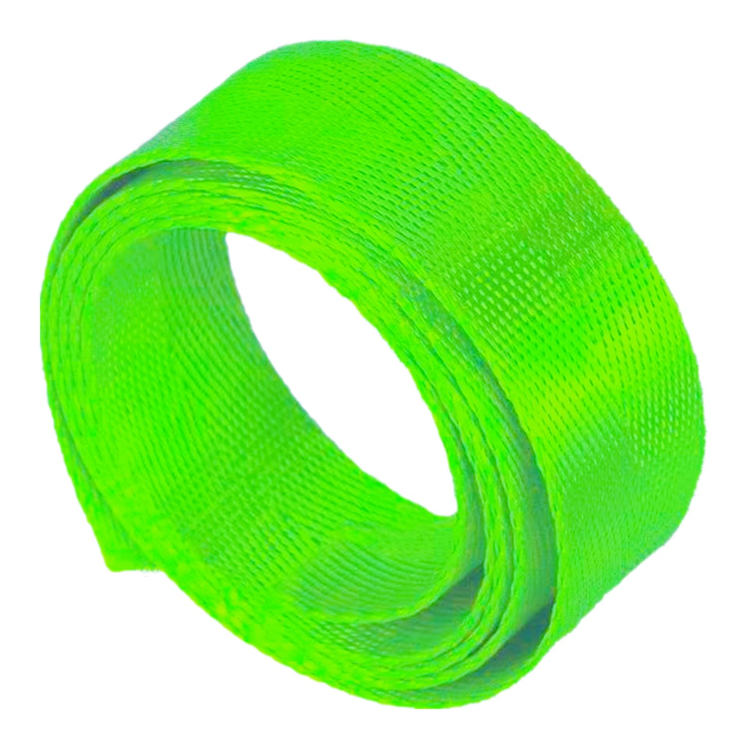 FGJsfhrDTU Webbing, Nylon Herringbone Tape 38mm Multicolor 5-20 Yard(Bright Green,5 yard)